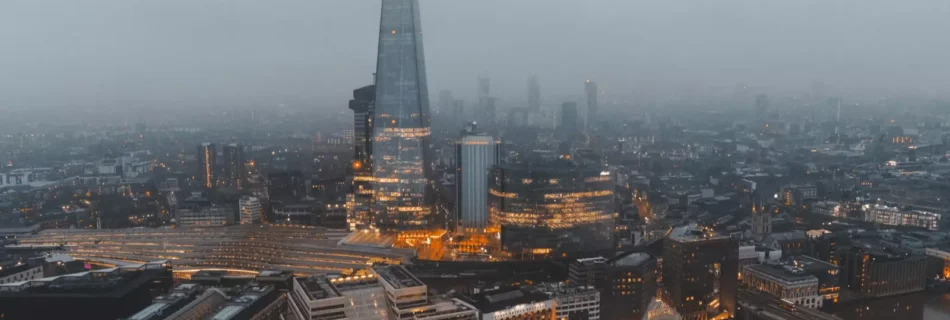 Londra drone görüntüsü
